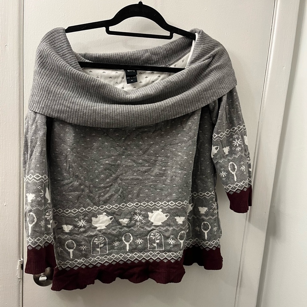 Beauty and the Beast Fair Isle Sweater